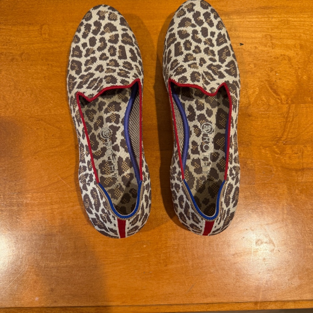 Rothy’s Leopard Loafers size 12.5 - Picture 4 of 6
